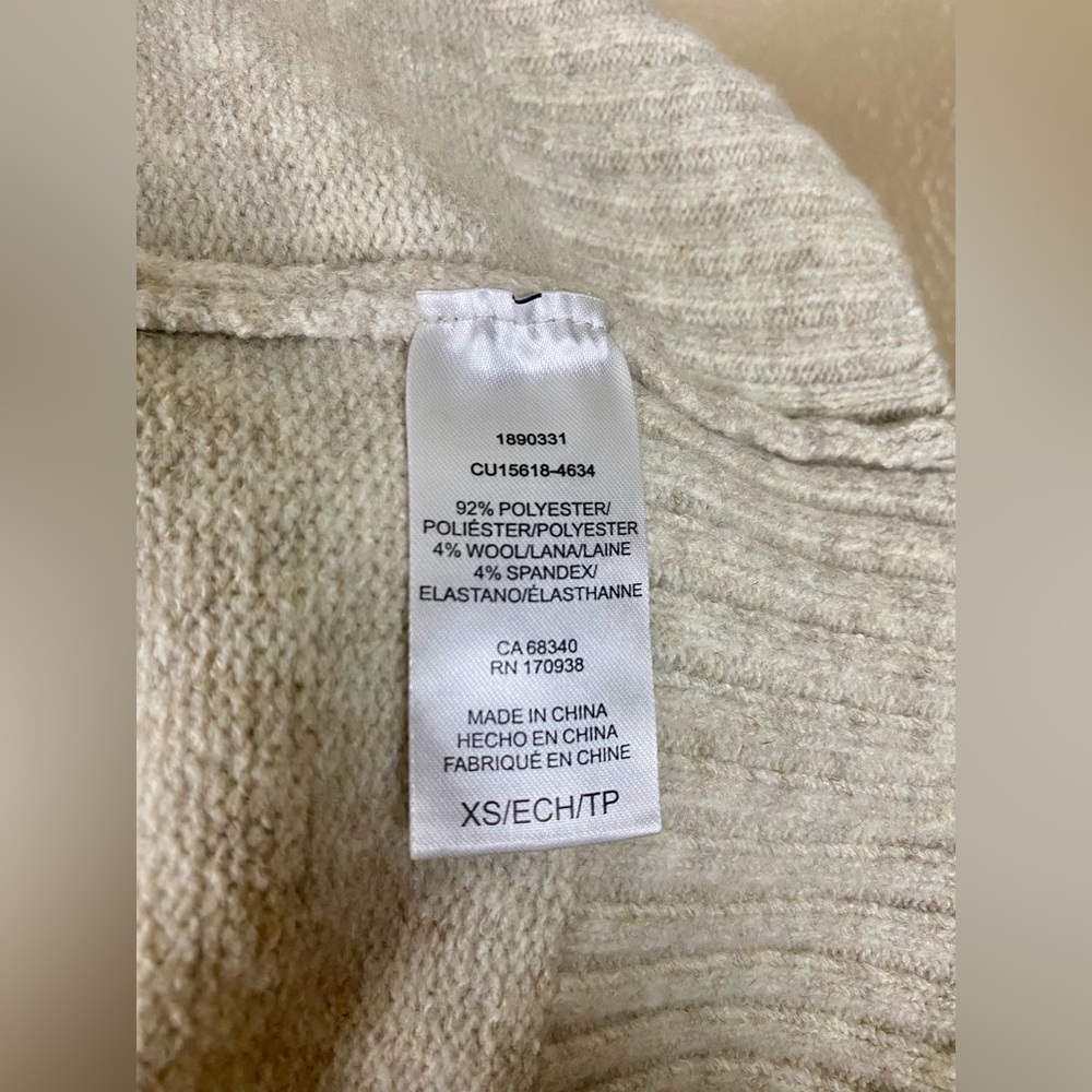 2 for $25! Dalia Women’s Beige Mix Mock Neck Sweater Dress – XXL – NWT - Picture 5 of 7